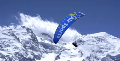 Chamonix Paragliding Tandem Flug